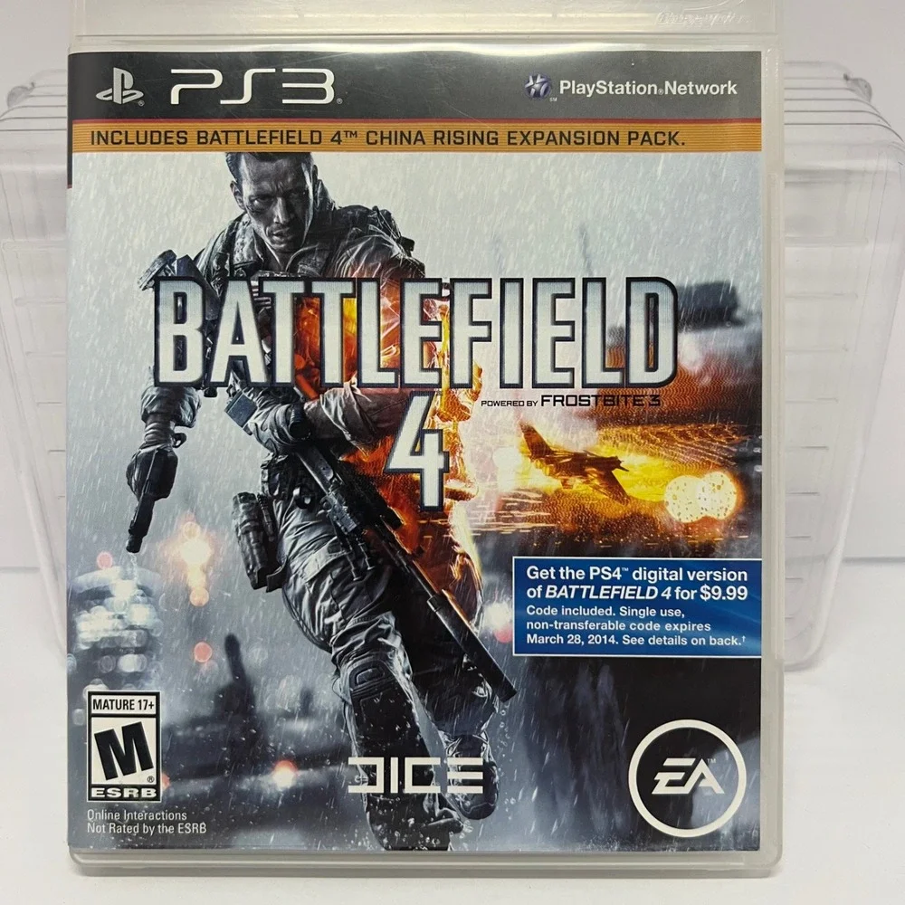 Playstation‎ 3 PS3 Battlefield 4 Video Game China Rising Expansion Pack